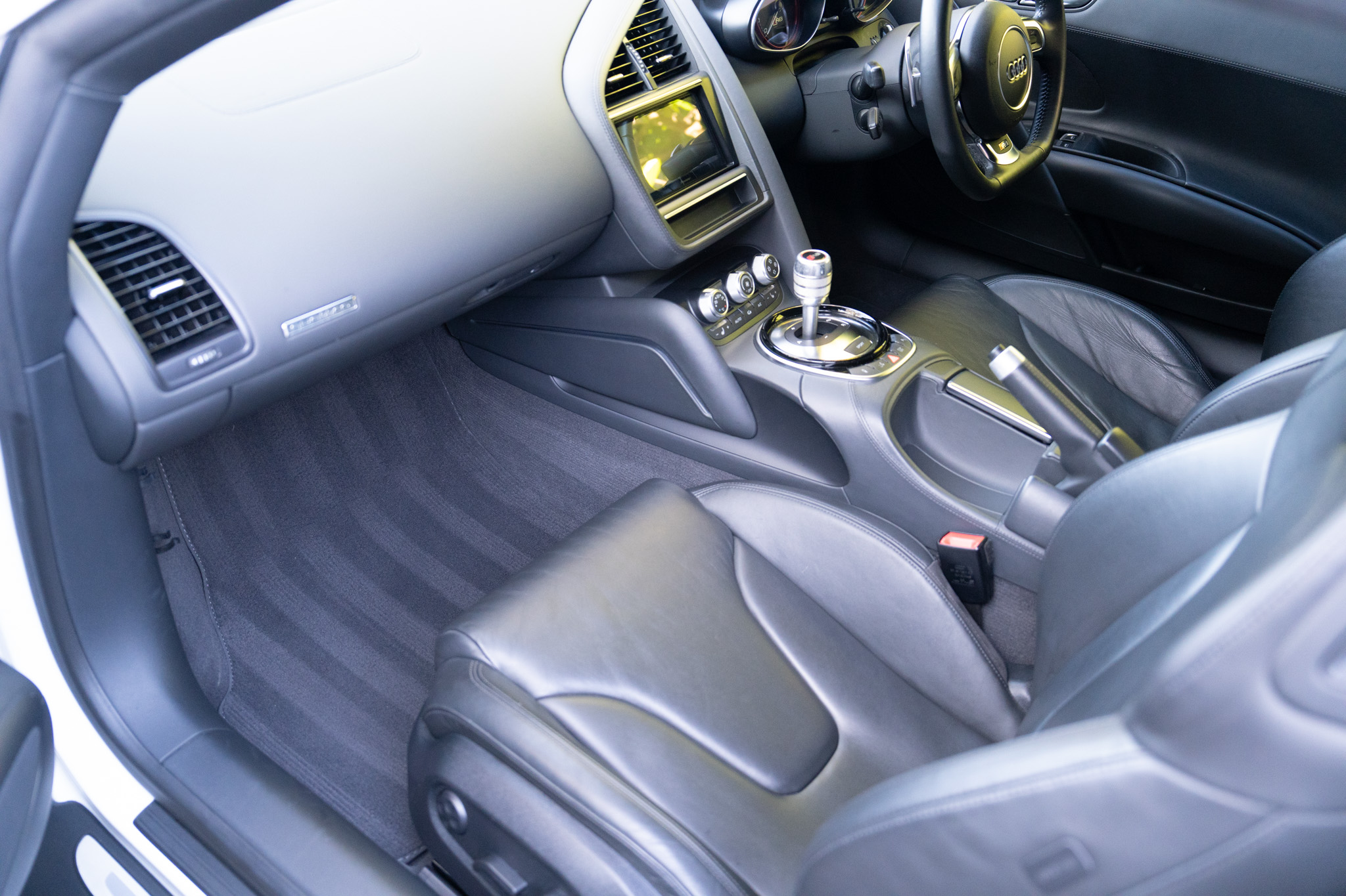 Audi R8 Interior Detailing Deep Clean, Restore Luxury Finish